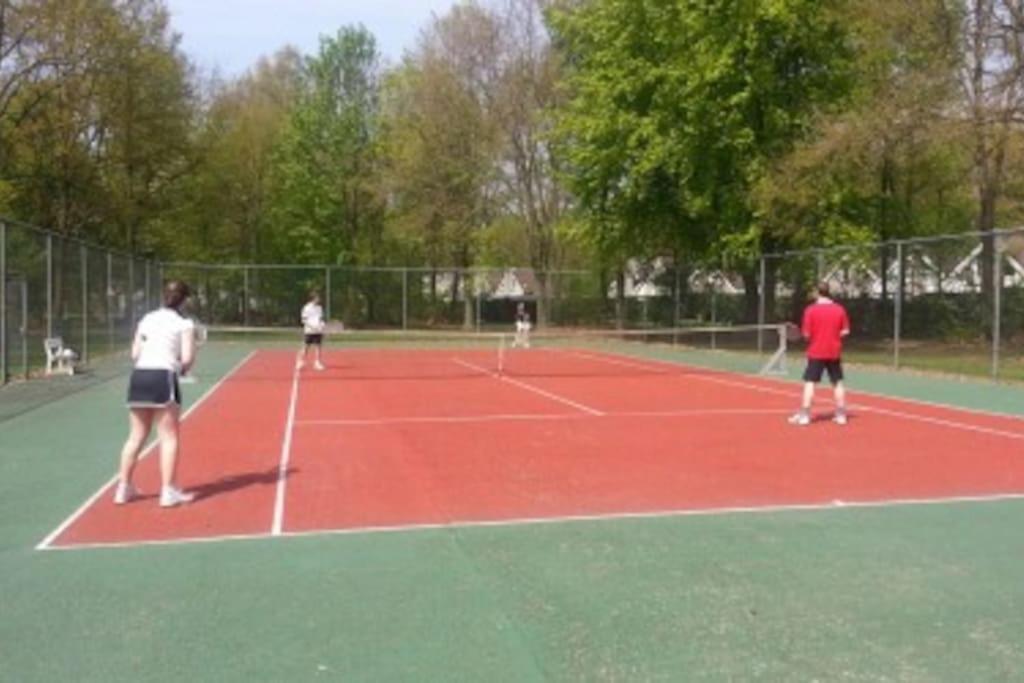 Vrijstaande Recreatievilla Met Ruime Omheinde Tuin Posterholt Экстерьер фото